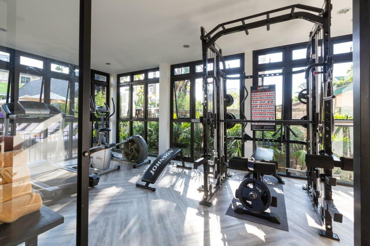 Mora Boutique Hotel - Sha Extra Plus Čiang Rai Exteriér fotografie The gym at the hotel
